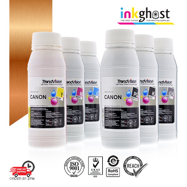 Canon PGI525 and CLI-526 refill ink 250ml trendvision
